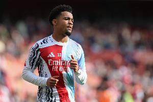 星空电竞平台官网-电讯报：阿森纳已与恩瓦内里续约5年